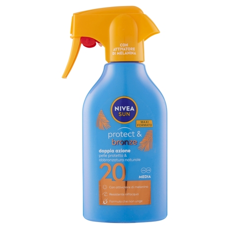 Nivea Sun protect & bronze 20 Media 270 ml